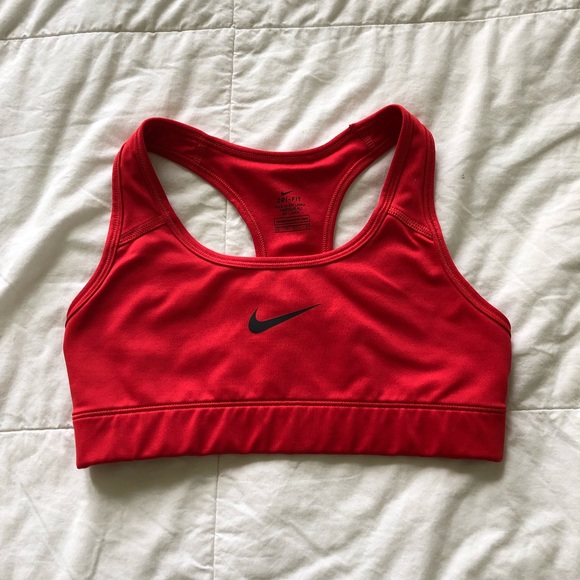 red nike bra